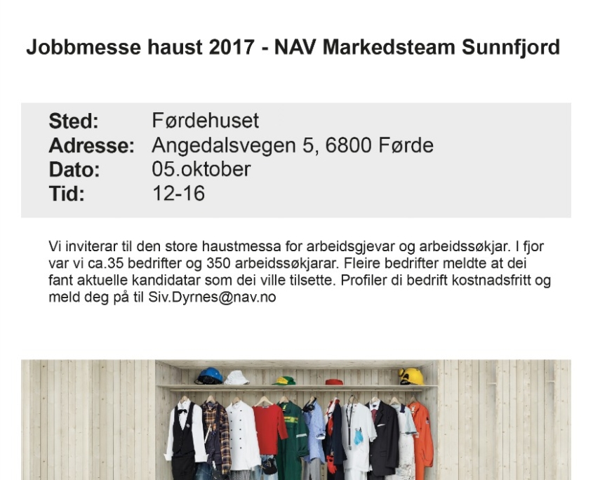 Jobbmesse NAV hausten 2017