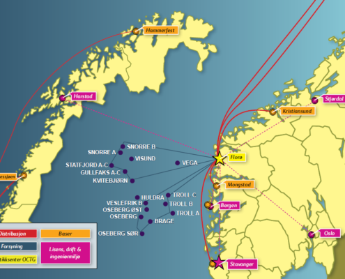 Nytt seglingsmønster Statoil