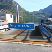 Ferje nedlagt