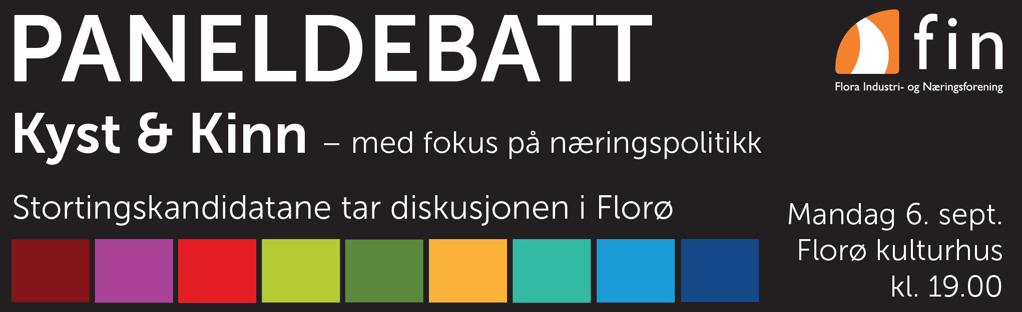 FIN annonse paneldebatt 6.9.2021