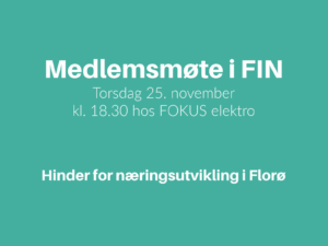 Medlemsmøte FIN